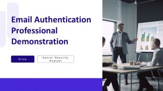 Email Authentication Professional Demonstration PPT PowerPoint AT