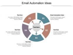 Email automation ideas ppt powerpoint presentation slides themes cpb