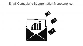 Email Campaigns Segmentation Monotone Icon In Powerpoint Pptx Png And Editable Eps Format