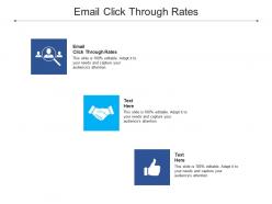 Email click through rates ppt powerpoint presentation infographic template images cpb