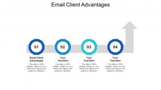 Email client advantages ppt powerpoint presentation gallery inspiration cpb
