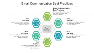 Email Communication Best Practices Ppt Powerpoint Presentation Inspiration Layouts Cpb