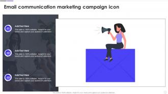 Email Communication Marketing Campaign Icon
