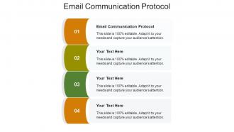Email communication protocol ppt powerpoint presentation styles show cpb