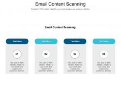 Email content scanning ppt powerpoint presentation pictures gallery cpb