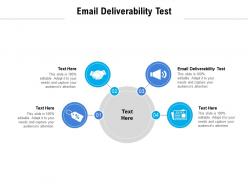Email deliverability test ppt powerpoint presentation model layouts cpb