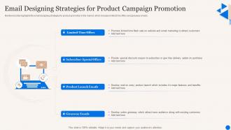 Email Designing Strategies For Product Campaign Promotion