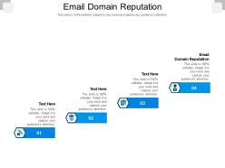 Email domain reputation ppt powerpoint presentation model layout cpb