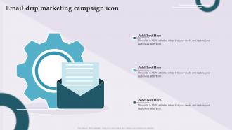 Email Drip Marketing Campaign Icon