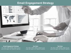 Email engagement strategy ppt powerpoint presentation inspiration gallery cpb