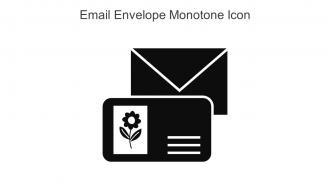 Email Envelope Monotone Icon In Powerpoint Pptx Png And Editable Eps Format