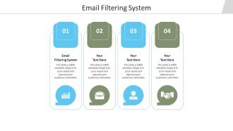 Email filtering system ppt powerpoint presentation layouts background cpb