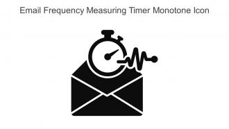 Email Frequency Measuring Timer Monotone Icon In Powerpoint Pptx Png And Editable Eps Format