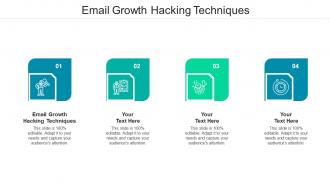 Email growth hacking techniques ppt powerpoint presentation show structure cpb