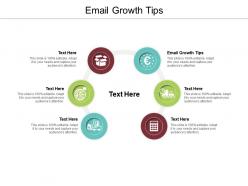 Email growth tips ppt powerpoint presentation model aids cpb