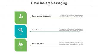 Email instant messaging ppt powerpoint presentation infographics influencers cpb