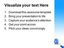 Email internet powerpoint templates and powerpoint backgrounds 0211