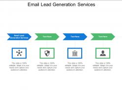 Email lead generation services ppt powerpoint presentation infographics professional cpb