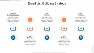 Email List Building Strategy In Powerpoint And Google Slides Cpb