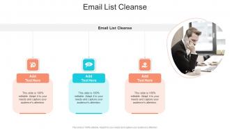 Email List Cleanse In Powerpoint And Google Slides Cpb