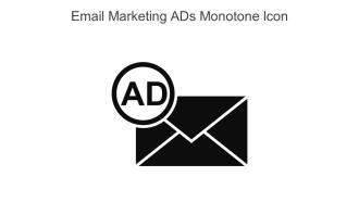 Email Marketing Ads Monotone Icon In Powerpoint Pptx Png And Editable Eps Format