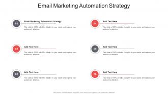 Email Marketing Automation Strategy In Powerpoint And Google Slides Cpb