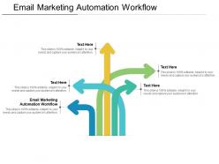 Email marketing automation workflow ppt powerpoint presentation ideas cpb