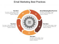 Email marketing best practices ppt powerpoint presentation gallery icon cpb