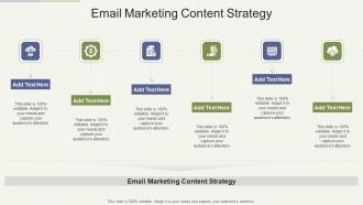 Email Marketing Content Strategy In Powerpoint And Google Slides Cpb