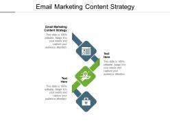 Email marketing content strategy ppt powerpoint presentation show visuals cpb