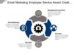 Email marketing employee service award credit score management cpb