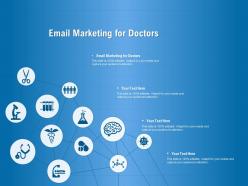 Email marketing for doctors ppt powerpoint presentation layouts gridlines