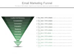 Email marketing funnel ppt powerpoint guide