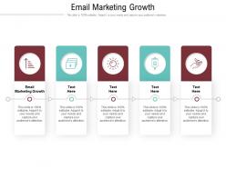 Email marketing growth ppt powerpoint presentation gallery slides cpb