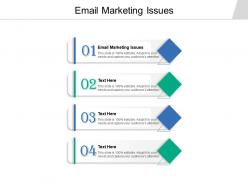 Email marketing issues ppt powerpoint presentation styles templates cpb