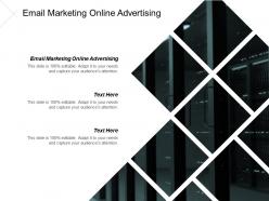 Email marketing online advertising ppt powerpoint presentation gallery demonstration cpb