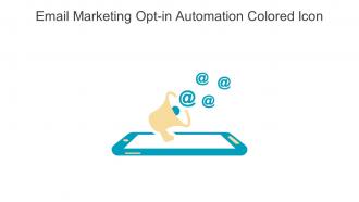 Email Marketing Opt In Automation Colored Icon In Powerpoint Pptx Png And Editable Eps Format