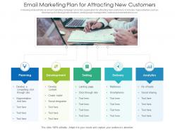 Email marketing plan for attracting new customers