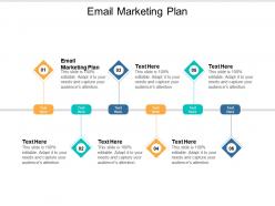 Email marketing plan ppt powerpoint presentation ideas icon cpb
