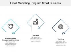 Email marketing program small business powerpoint presentation inspiration file formats cpb