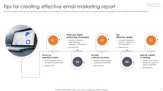 Email Marketing Report Powerpoint Ppt Template Bundles Editable Analytical