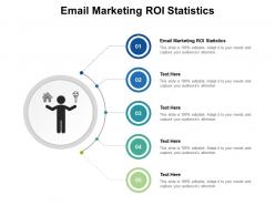 Email marketing roi statistics ppt powerpoint presentation show layouts cpb