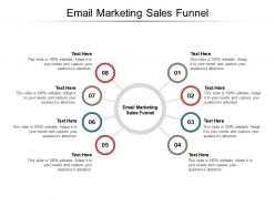 Email marketing sales funnel ppt powerpoint presentation portfolio deck cpb