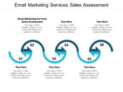 Email marketing services sales assessment ppt powerpoint presentation model background designs cpb