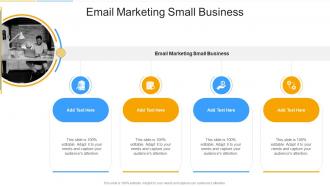 Email Marketing Small Business In Powerpoint And Google Slides Cpb