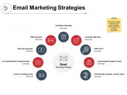 Email marketing strategies crm integration ppt powerpoint presentation gallery download