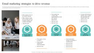 Email Marketing Strategies To Drive Revenue Healthcare Administration Overview Trend Statistics Areas