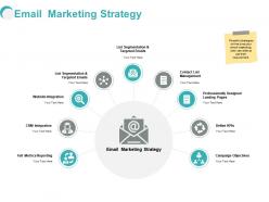 Email marketing strategy ppt powerpoint presentation format