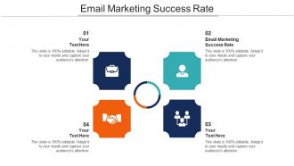 Email Marketing Success Rate Ppt Powerpoint Presentation Icon Templates Cpb
