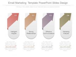 Email marketing template powerpoint slides design